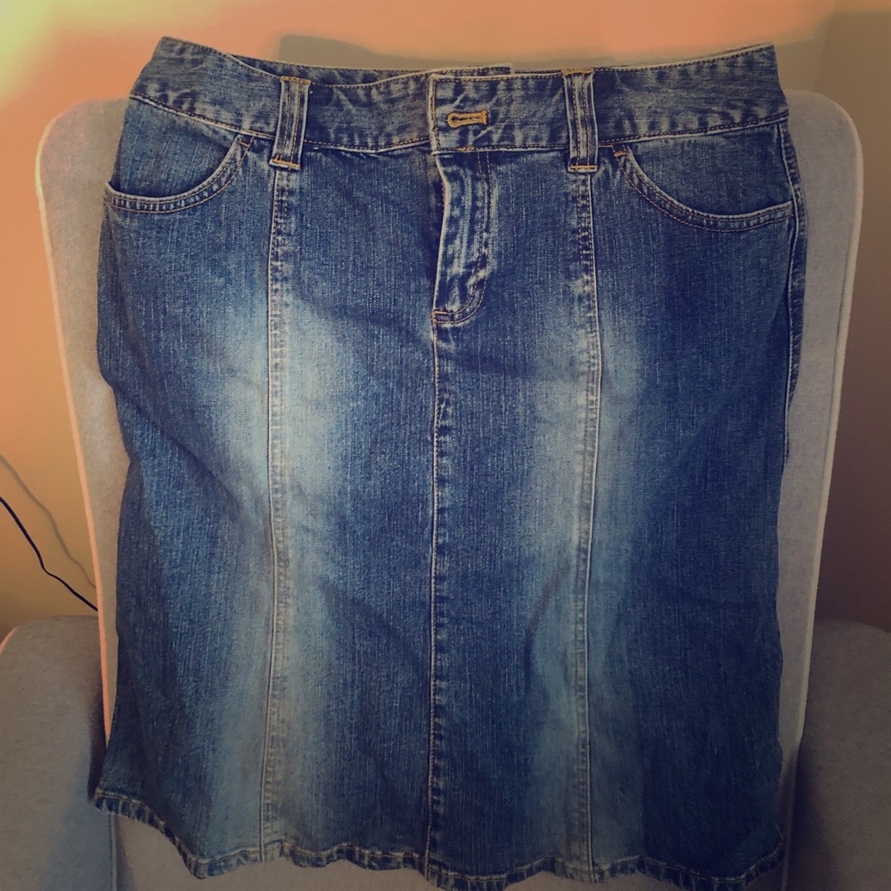 Michael Kors Jean Skirt